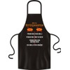 Rahmenlos S2924 Apron with German Text "Grillgesetze" (Rules of the