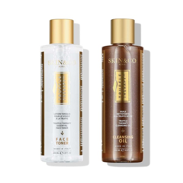 SKIN&CO Roma Truffle Therapy Face Toner & Cleansing Oil Duo
