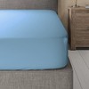 Viscose from Bamboo-Cotton Blended Fitted Sheet Only (Twin XL, Solid