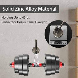 Coat Hooks Heavy Duty ZUONAI 2 Pack Towel Hooks for Bathroom Wall Hook Metal Closet Hooks for Hanging Coat Hooks Wall Mounted Kitchen Towel Hooks for Hanging Clothes Hat Hooks for Wall Purse Robe Hook