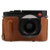 MegaGear Ever Ready Genuine Leather Camera Case compatible with Leica