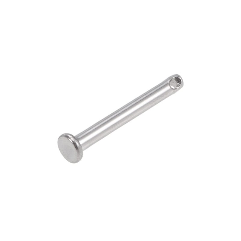sourcing map Fork Bolts Single Hole Flat Head 304 Stainless