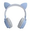Cat Ear Headphone 3D LED Light Wireless Bluetooth 5.0 Foldable