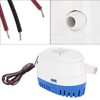 Bilge Pump 12V Automatic Boat Bilge Built-in Float Switch, Submersible
