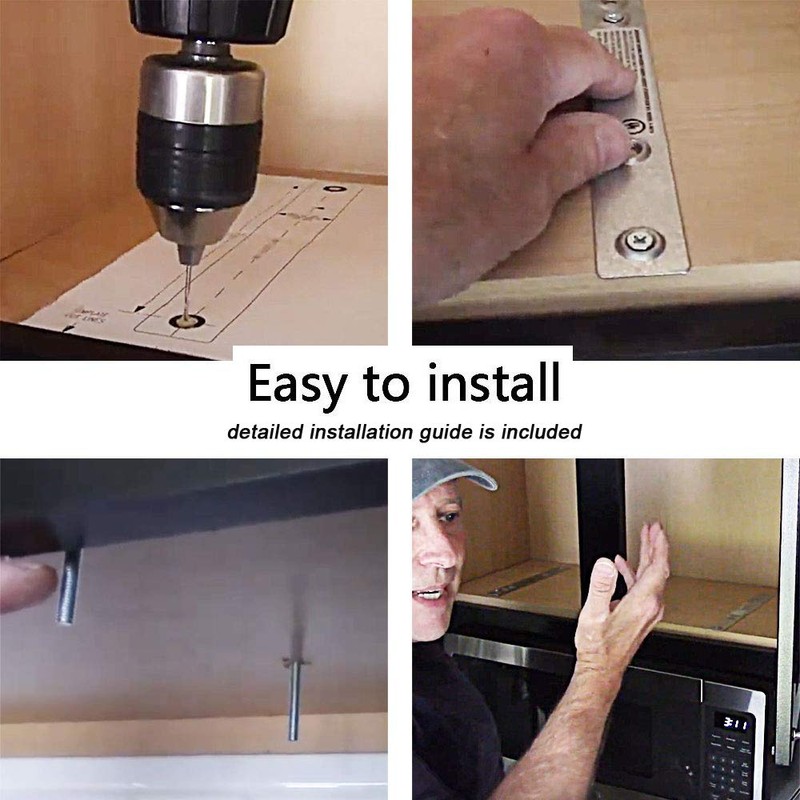 WX4-A019 JXA019k Microwave Mounting Kit Replacement Compatible with GE, Optional