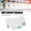 Dpofirs WiFi Metering Circuit Breaker, IP20 Intelligent AC90-300V, 63A, MOSFET,