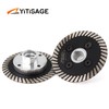 YITISAGE 3 inch Tile Diamond Saw Blade Turbo Segment Carving