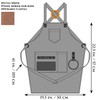 NEOVIVA Heavy Duty Work Apron for Kid Boys with Pockets