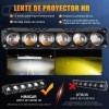 Par Faros De Lupa 6cuentas 3modos Para Auto, Moto W1