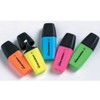 Stabilo Boss mini highlighters, assorted pack of yellow, blue, green, orange and pink colours, PACK of 5