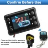 TOP-VIGOR Universal Diesel Air Heater Controller Thermostat Switch with LCD