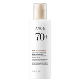 Anua Rice 70 Intensive Moisturizing Milk Lotion, 1 pc, 150ml / 아누아 라이스 70 인텐시브 모이스처라이징 밀크 로션, 1개, 150ml