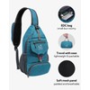 WATERFLY Packable Small Crossbody Sling Backpack Shoulder Chest Bag Daypack