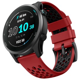 OVERSTEP Armband für Garmin Vivoactive 4/Venu 2/Forerunner 255/265, Weiches Silikonarmband Ersatz für Galaxy Watch 3 45mm/Galaxy Watch 46mm/Gear S3 Frontier
