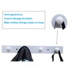 Tmflove Wall-Mounted Hook Coat and Hat Rack | Decorative Household