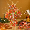 Hollowfly 48 Sets Christmas Wreath Craft Kits for Kids DIY