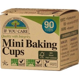 If You Care Unbleached Mini Baking Cups 90x4.13cm Cups