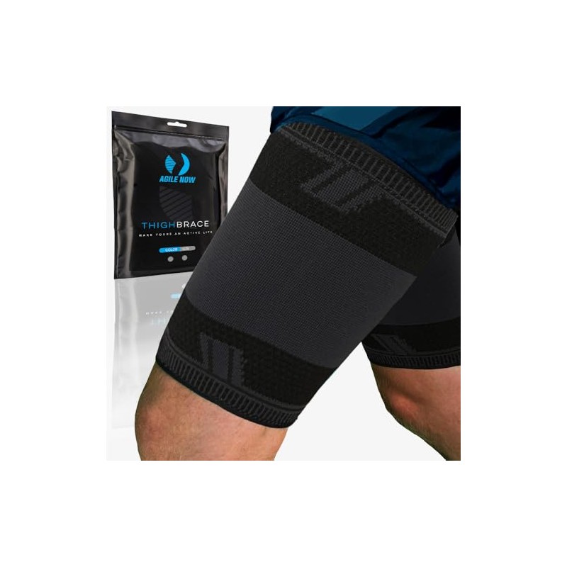 AGILE NOW® Thigh Brace Thigh Compression Stabiliser Non-Slip Thigh Compression