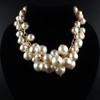 MeliMe - Juego de collar de perlas para mujer, múltiples