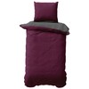 Leonado Vicenti Reversible bed linen seersucker soft and almost non-iron