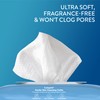 Cetaphil Face and Body Wipes, Gentle Skin Cleansing Cloths, 50