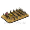 MyTinyWorld 10 Dolls House Miniature Unpainted Metal Marching Highlanders
