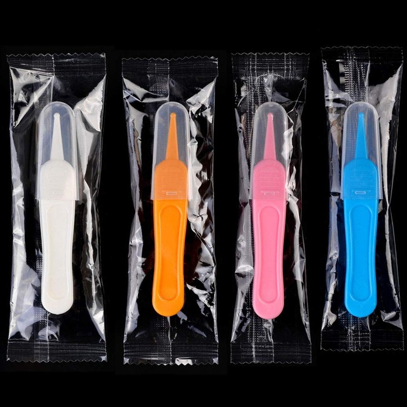 Onwon 4 Pieces Nose Cleaning Tweezers Safe and Effective Clip