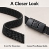Elastic No-Tie Flat Shoelaces with Press-Lock Closure – Easy-On Sneaker
