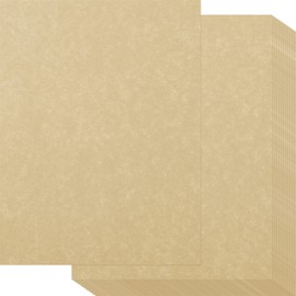 200 Sheets Old Age Parchment Paper 8.5 x 11 Inch Standard Letter Vintage Colored Old Parchment Semblance Double Side Printing Parchment Paper(Dark Beige)