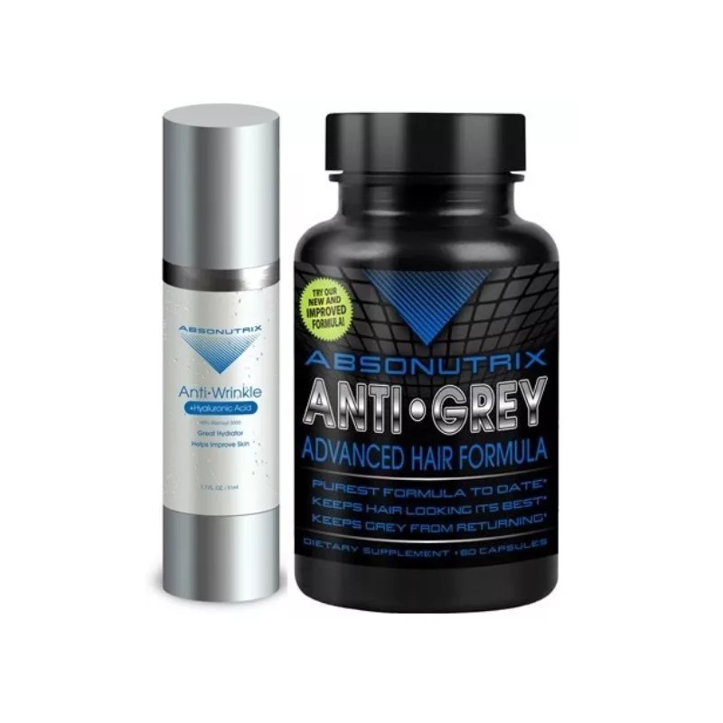 Absonutrix Anti grey 60 and Anti wrinkle serum prevent greying