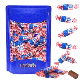 Tootsie Roll Original Flag Twist Midgees, Peanut-Free, Gluten-Free, Kosher Certified, Individually Wrapped (Approx 140 Count (2 Pounds))