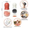 Manual Pepper Grinder or Salt Grinder with Adjustable Coarseness, Portable