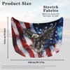 Bald Eagle American Flag Car Hood Cover Protector for SUV