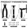 Bike Link Plier High Carbon Steel Electroplated Heat Treatment Bicycle