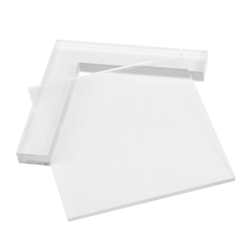 Fyearfly Stamp Positioner, Kit 2 Pieces Rubber Acrylic Stamp Colouring