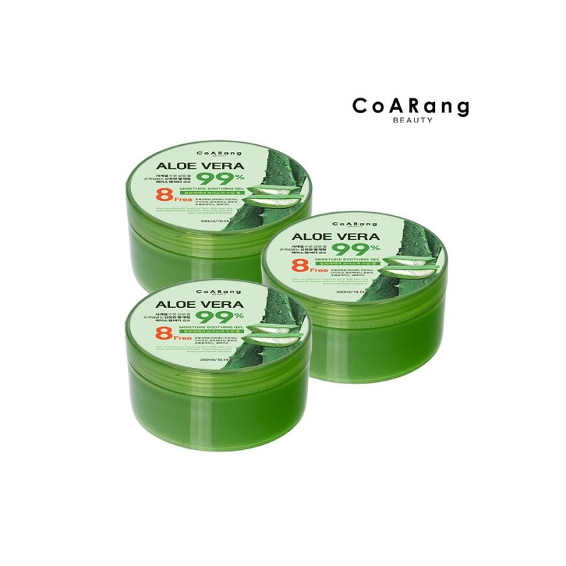 Koa & Aloe Vera 99% Moisture Soothing Gel 300ml x