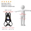 Fusion Climb Full Body Harness Black, Warrior Kids, KH-201A-C-BLK