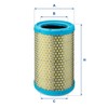 Ufi Filters 27.800.00 Air Filter
