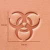 Tandy Leather 8819-00 Mini Leather Stamp Biohazard Stamping Iron Leathercraft