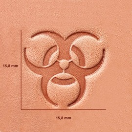 Tandy Leather 8819-00 Mini Leather Stamp Biohazard Stamping Iron Leathercraft