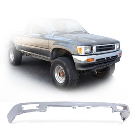 PERFIT LINER Front Chrome Alloy Steel Bumper Face Bar Compatible With 1989-1995 TOYOTA Pickup 5210135070 TO1002102