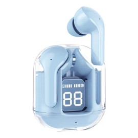 Audifonos Inálambricos In-ear Keluona Air31 T6 Azul Auriculares Con Luz Azul Led