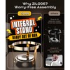 Chafing Dishes for Buffet 2 Pack, 6QT [Worry-Free Assemble] Round