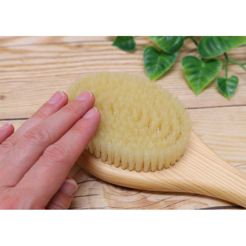 Our work 00380 Akasuri Cypress Body Brush, L