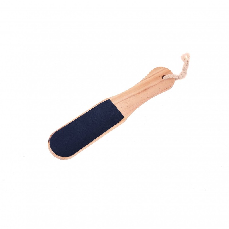 Oypla Double Sided Wooden Hard Skin Remover Pedicure Foot File