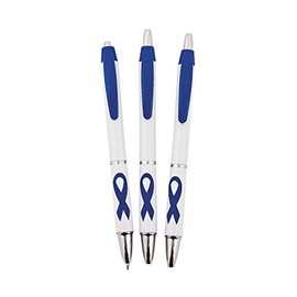 Fun Express - Blue Ribbon Grip Pen - Stationery - Pens - Basic - 24 Pieces