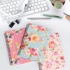 Colacoo Cute Spiral Notebook,3 Packs Aesthetic College Ruled A5 Botanical