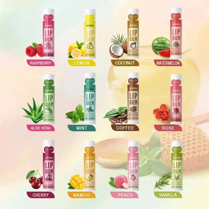 Jh Set De Bálsamo Labial Hidratante De 36 Piezas, 5