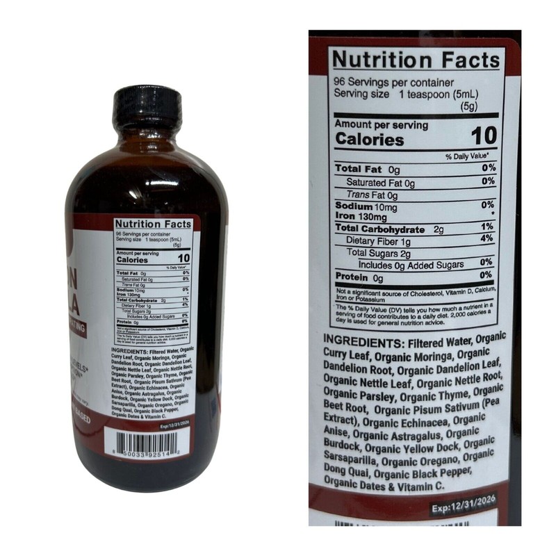 Natural Herbal Labs The IRON Formula By Natural Herbal Labs,
