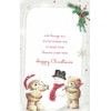 EXTRA LARGE FOR A SPECIAL COUPLE CHRISTMAS CARD****3D XMAS WREATH***8
